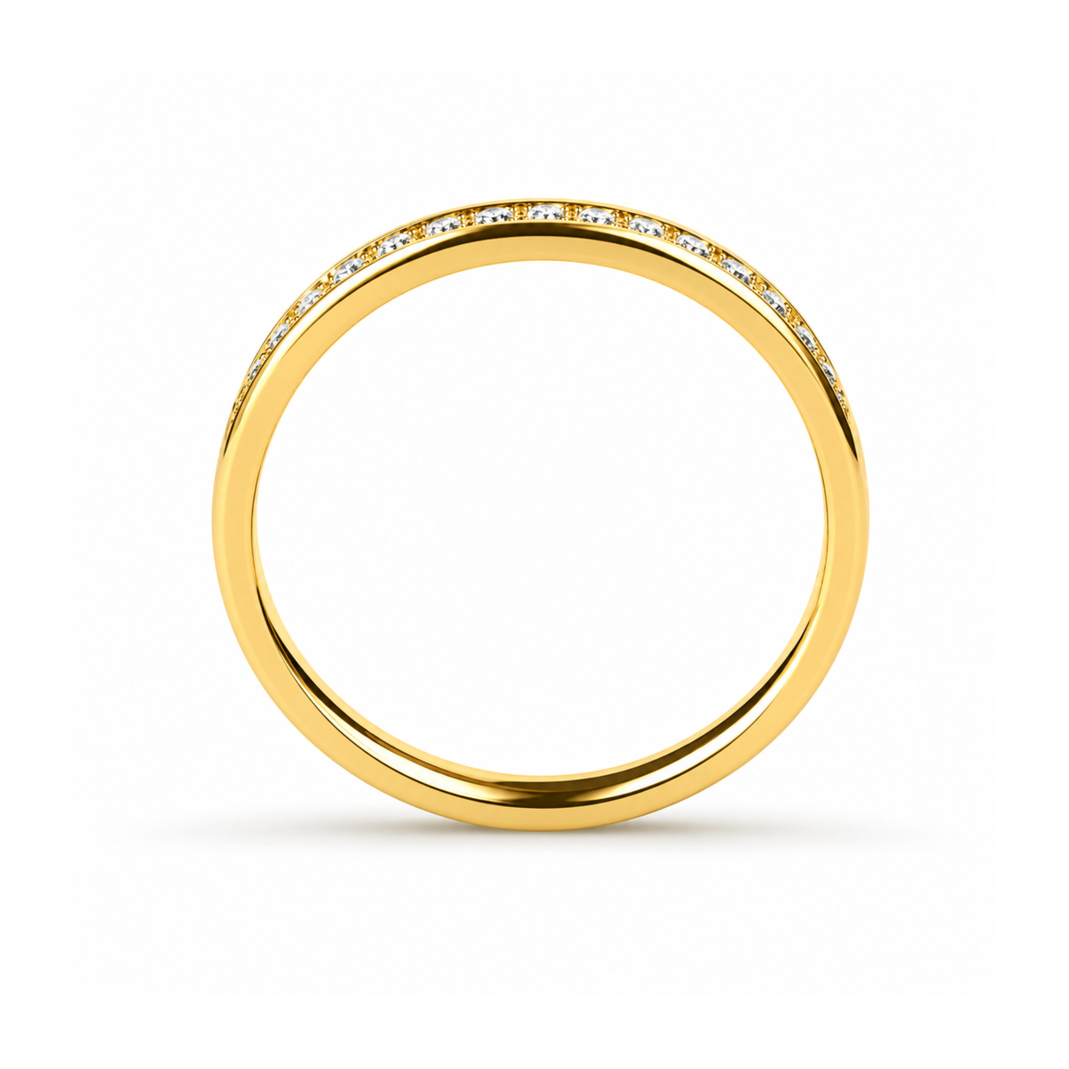 Anillo de Compromiso Modelo Lemans Oro 18K
