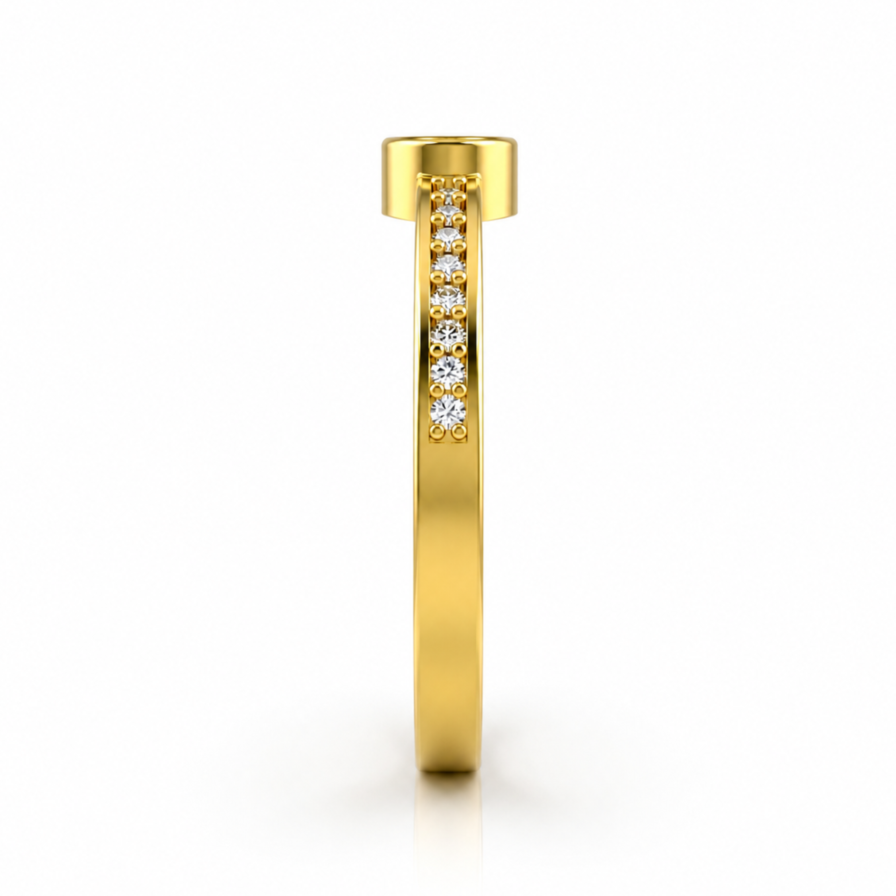 Anillo de Compromiso Modelo Limoges Oro 18K