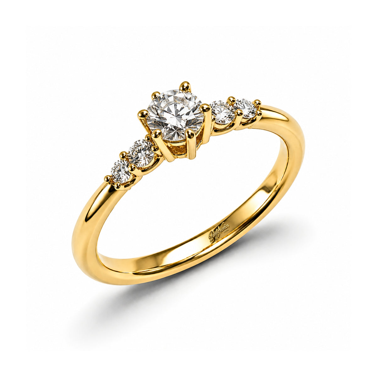 Anillo de Compromiso Modelo Manaos Oro 18K