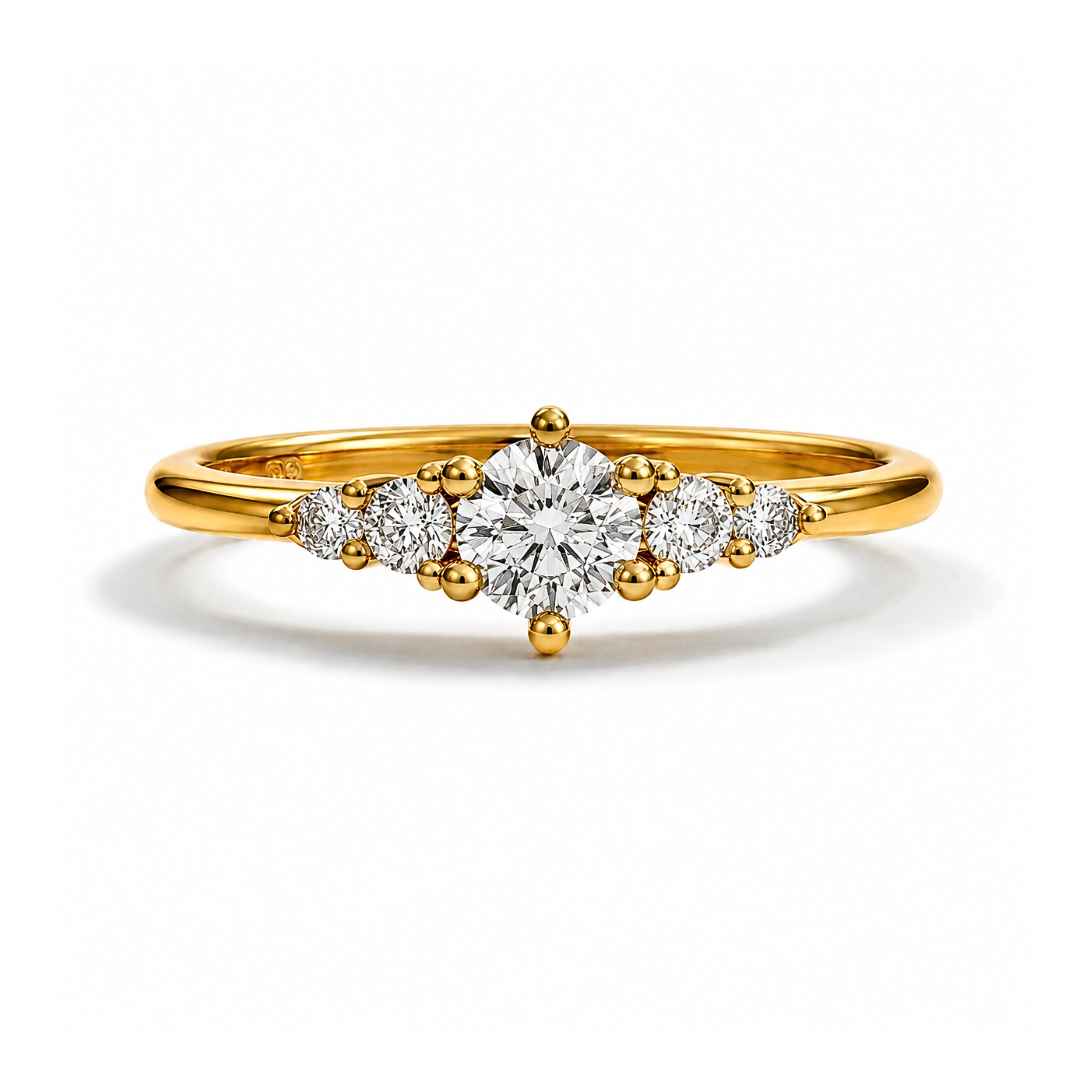 Anillo de Compromiso Modelo Manaos Oro 18K