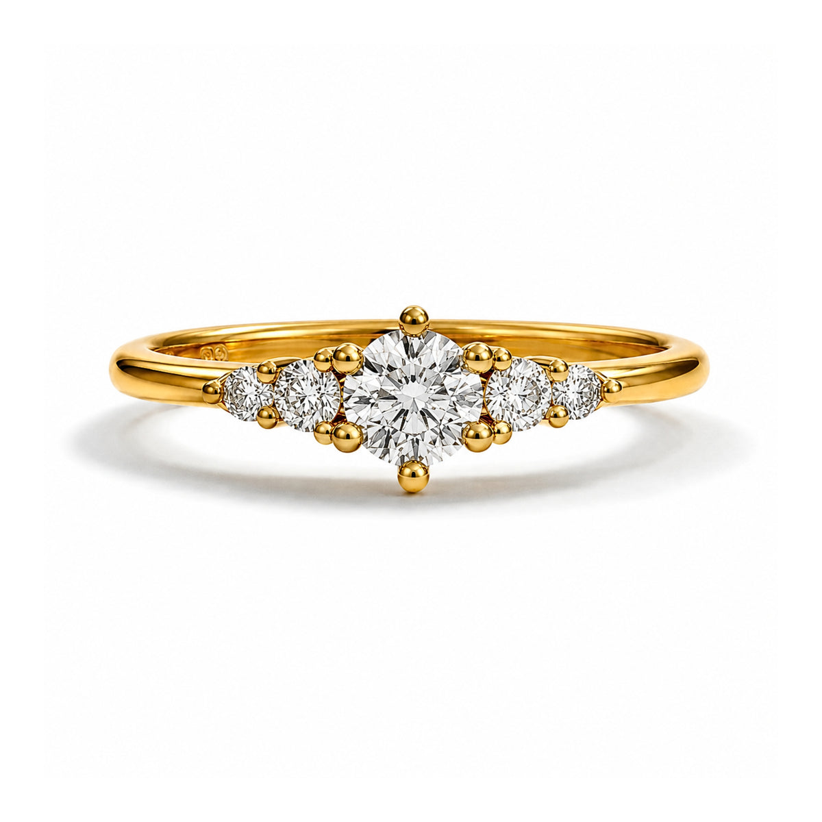 Anillo de Compromiso Modelo Manaos Oro 18K