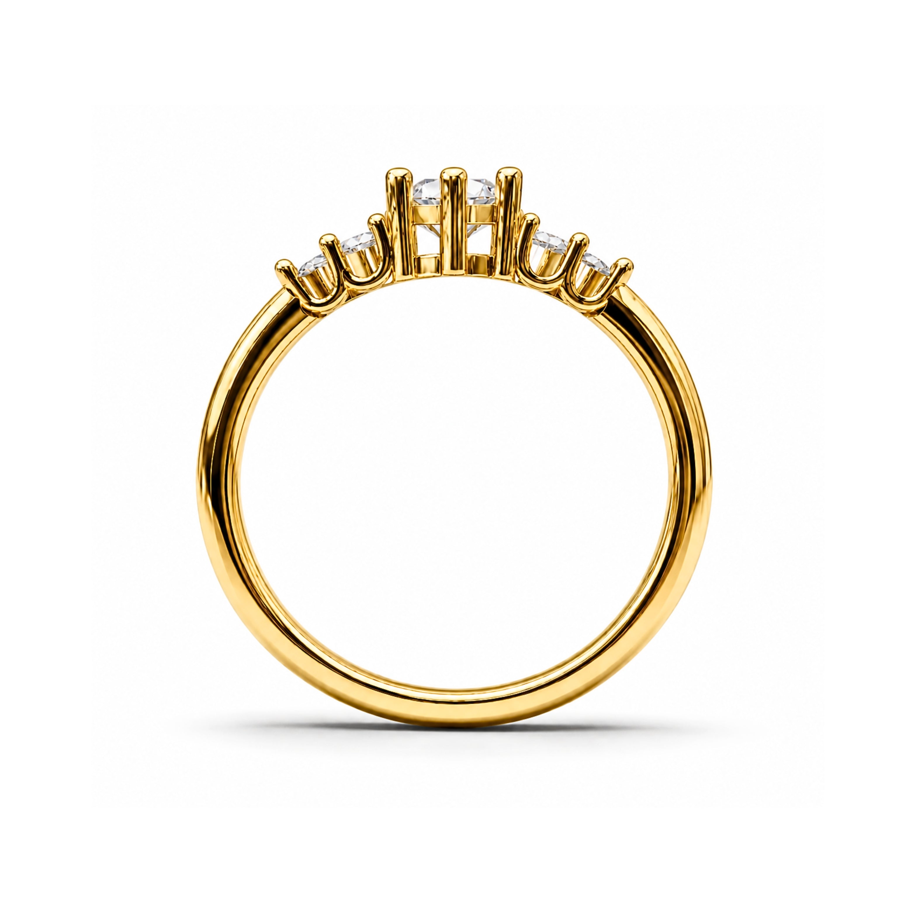 Anillo de Compromiso Modelo Manaos Oro 18K
