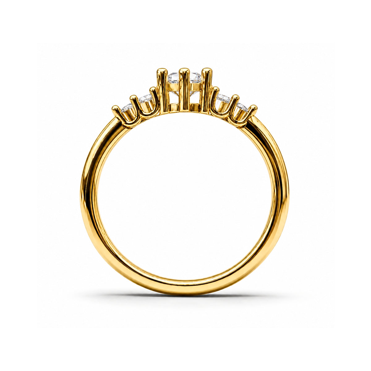 Anillo de Compromiso Modelo Manaos Oro 18K