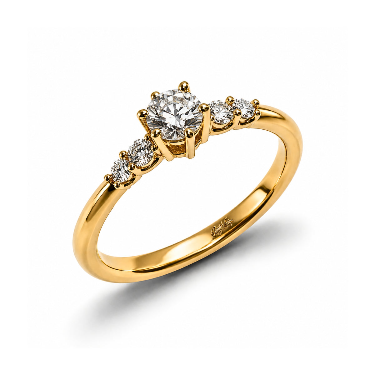 Anillo de Compromiso Modelo Manaos Oro 18K