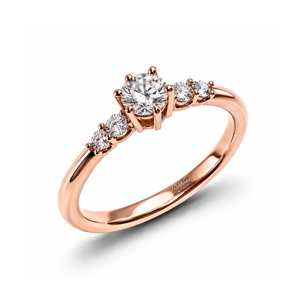 Anillo de Compromiso Modelo Manaos Oro 18K