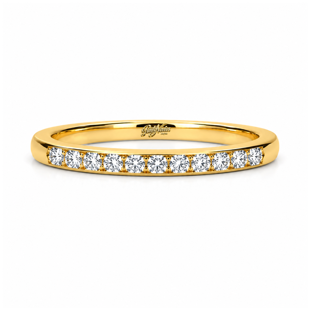 Anillo de Compromiso Modelo Napoles Oro 18K