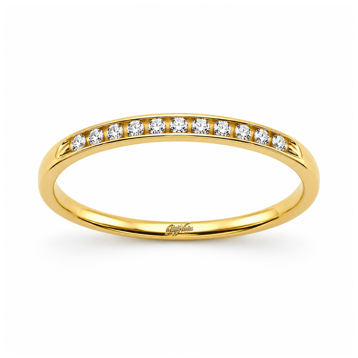 Anillo de Compromiso Modelo Napoles Oro 18K