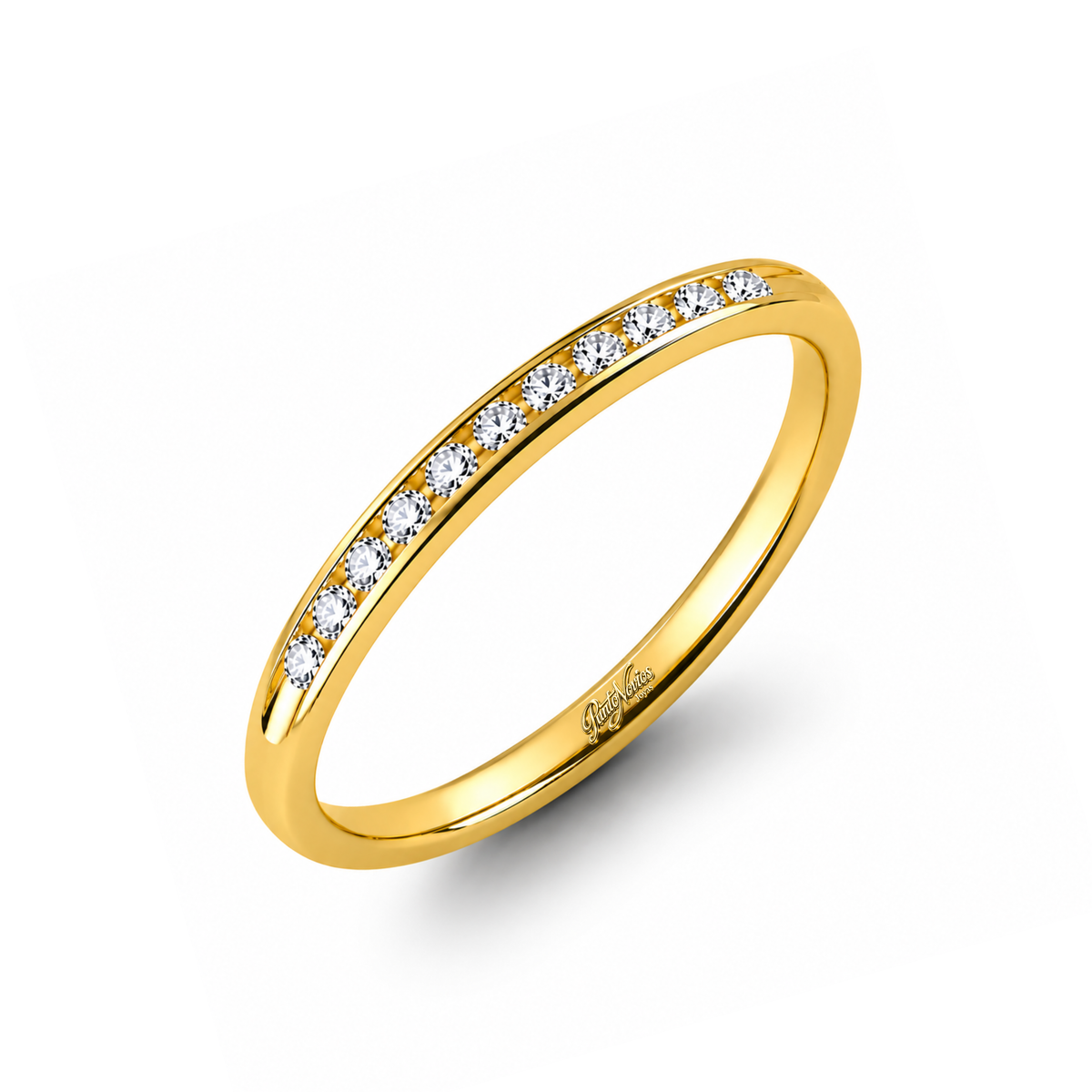Anillo de Compromiso Modelo Napoles Oro 18K