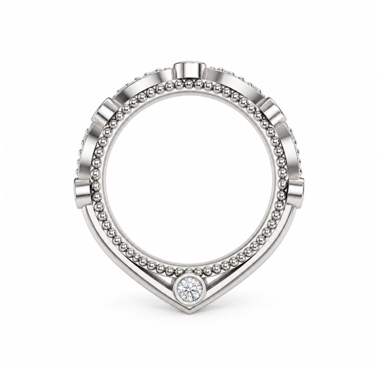 Anillo de Compromiso Modelo Oporto Oro 18K