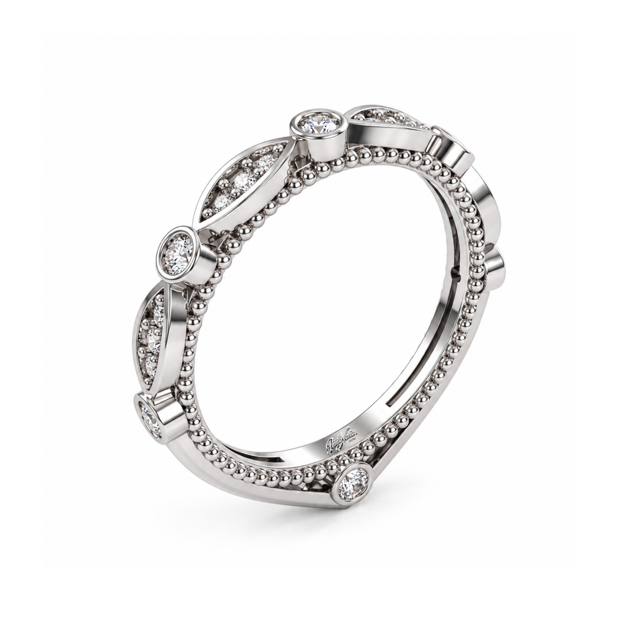 Anillo de Compromiso Modelo Oporto Oro 18K