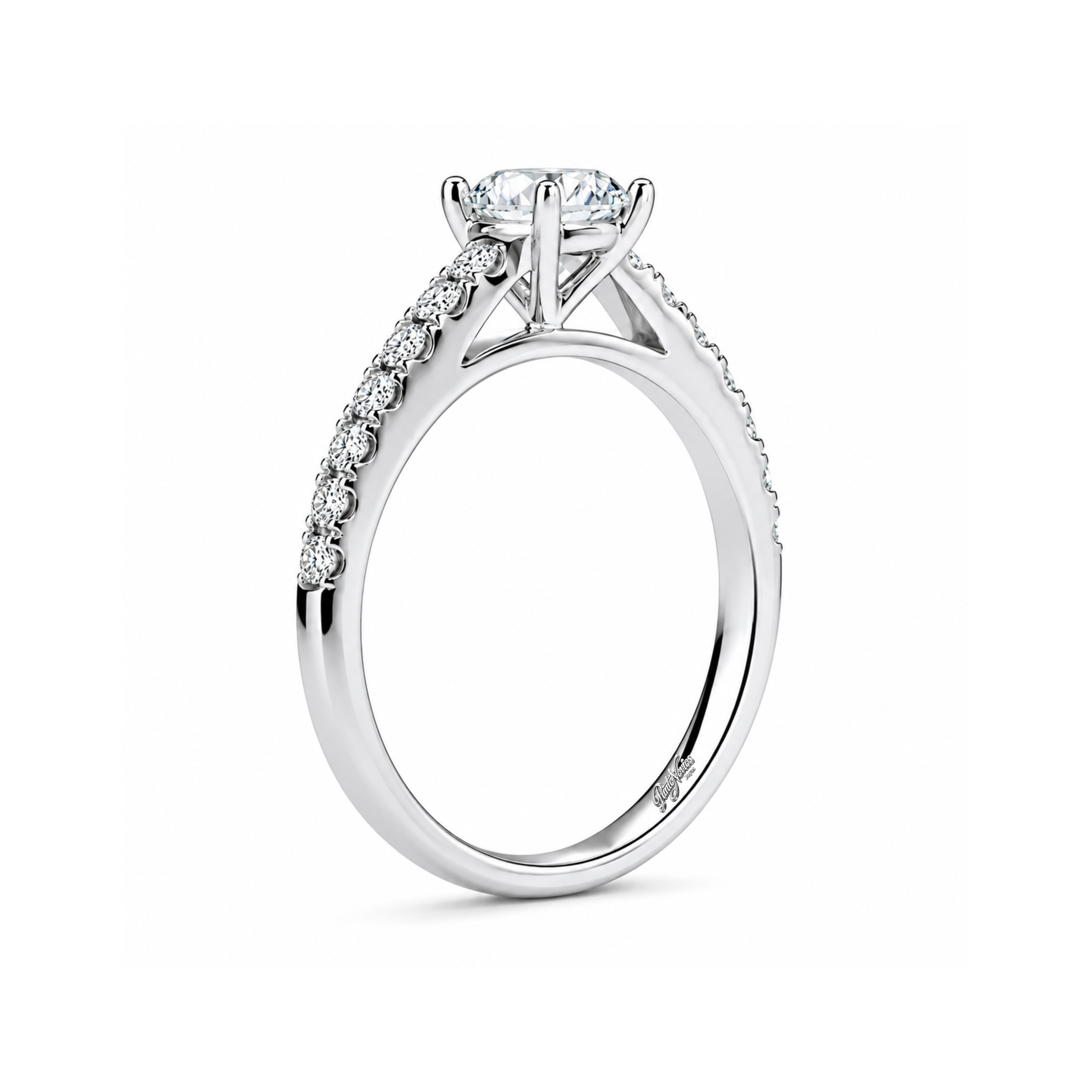 Anillo de Compromiso Modelo Oviedo Oro 18K