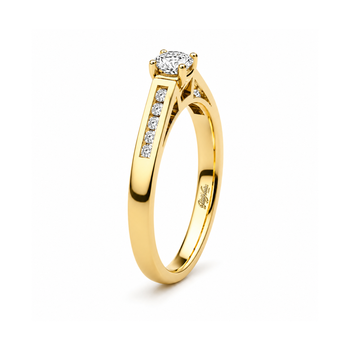 Anillo de Compromiso Modelo Palermo Oro 18K