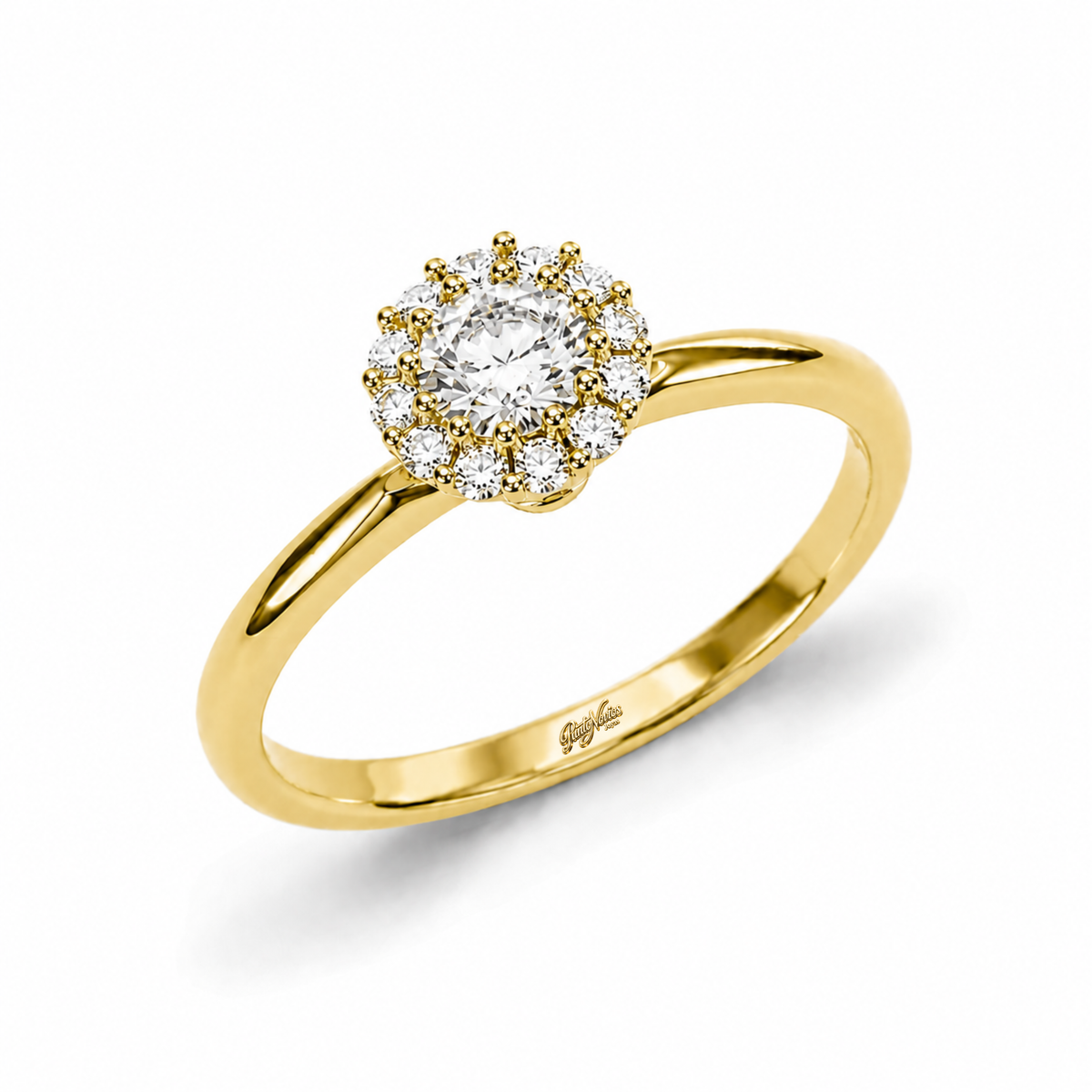 Anillo de Compromiso Modelo Sarandi Oro 18K