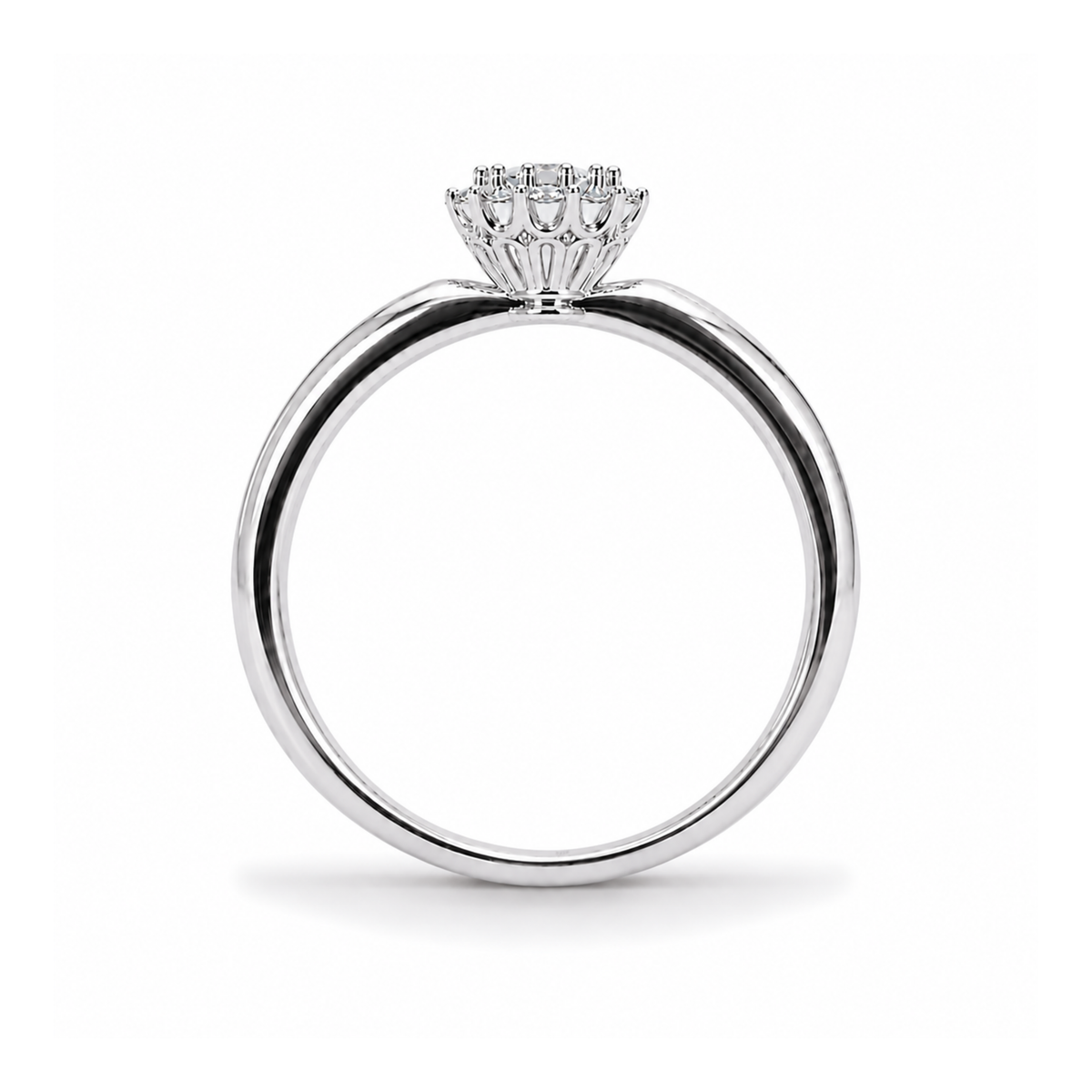 Anillo de Compromiso Modelo Sarandi Oro 18K