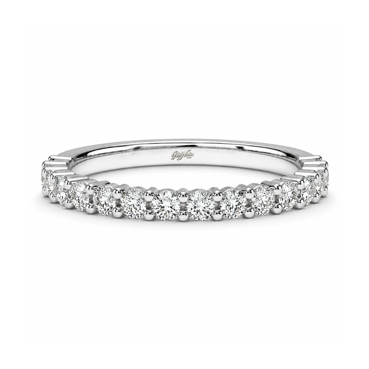 Anillo de Compromiso Medio Cintillo Modelo Sevilla Oro 18K