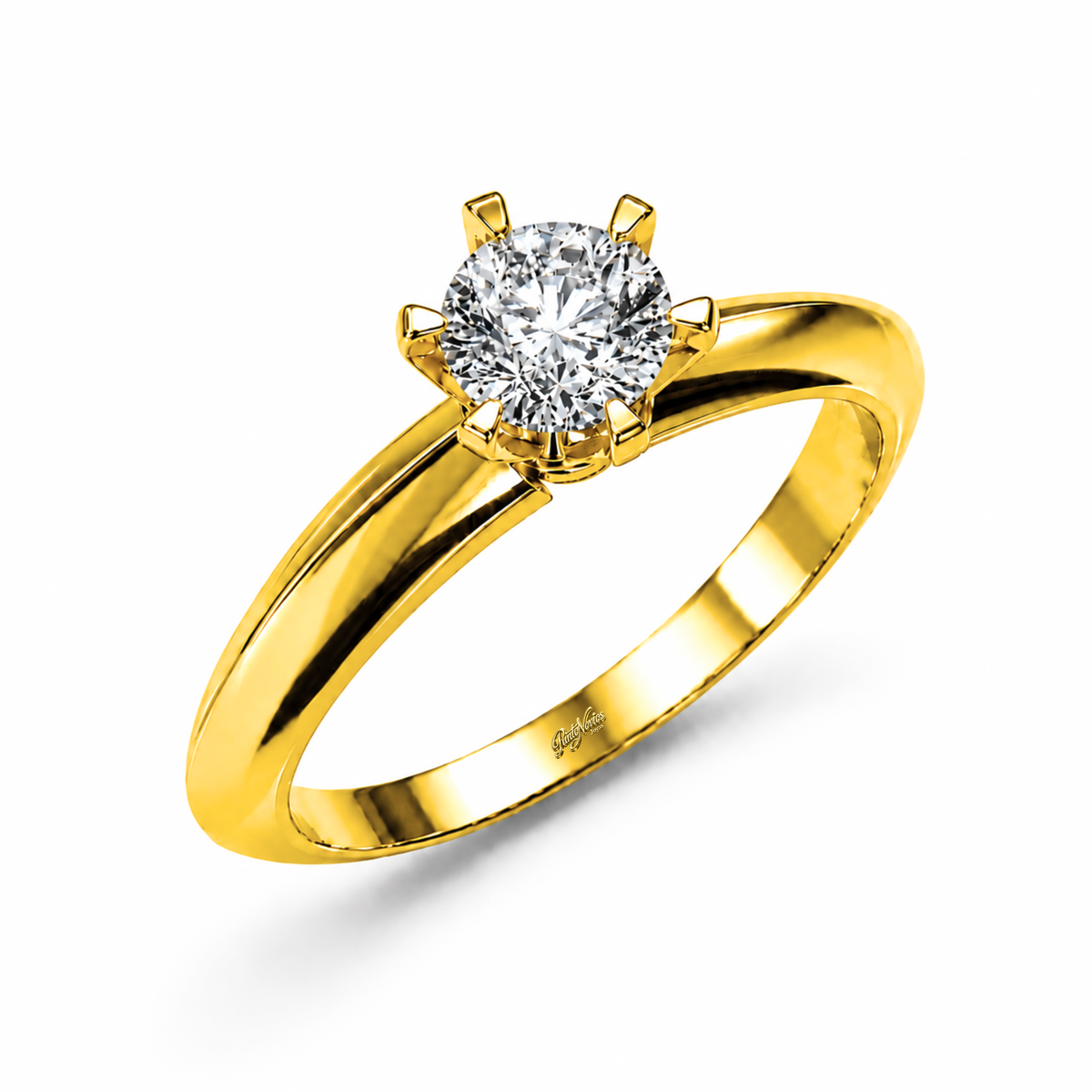 Anillo de Compromiso Modelo Tamar Oro 18k
