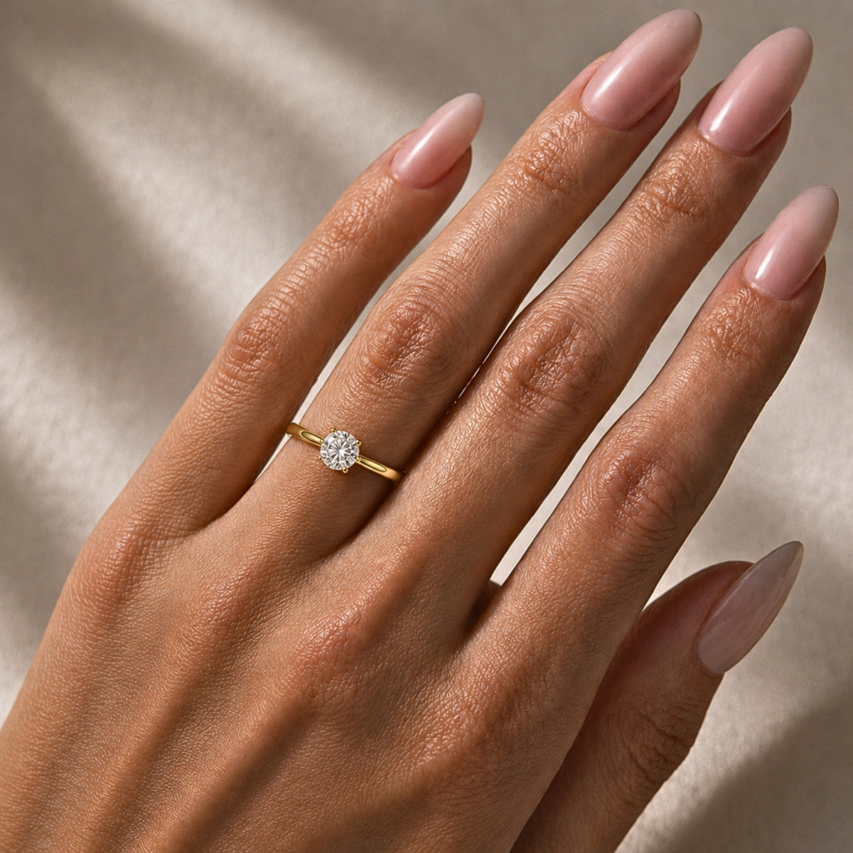 Anillo de Compromiso Modelo Tamar Oro 18k