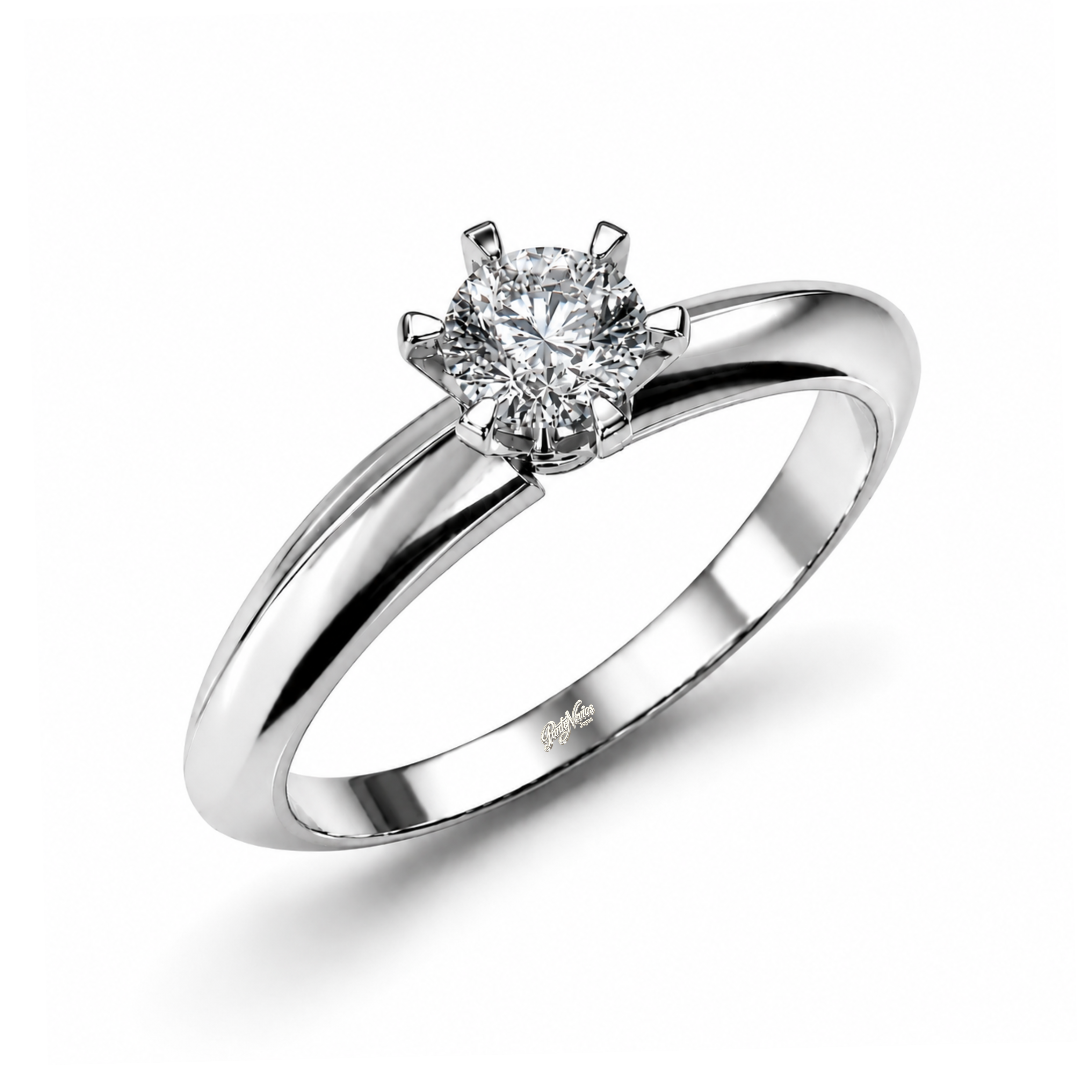 Anillo de Compromiso Modelo Tamar Oro 18k