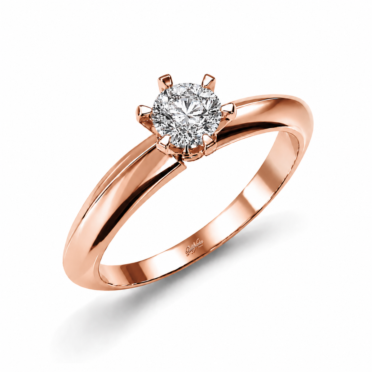 Anillo de Compromiso Modelo Tamar Oro 18k