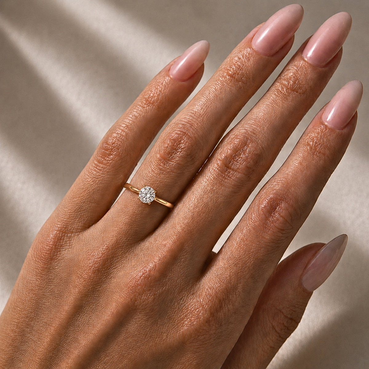 Anillo de Compromiso Modelo Tamar Oro 18k