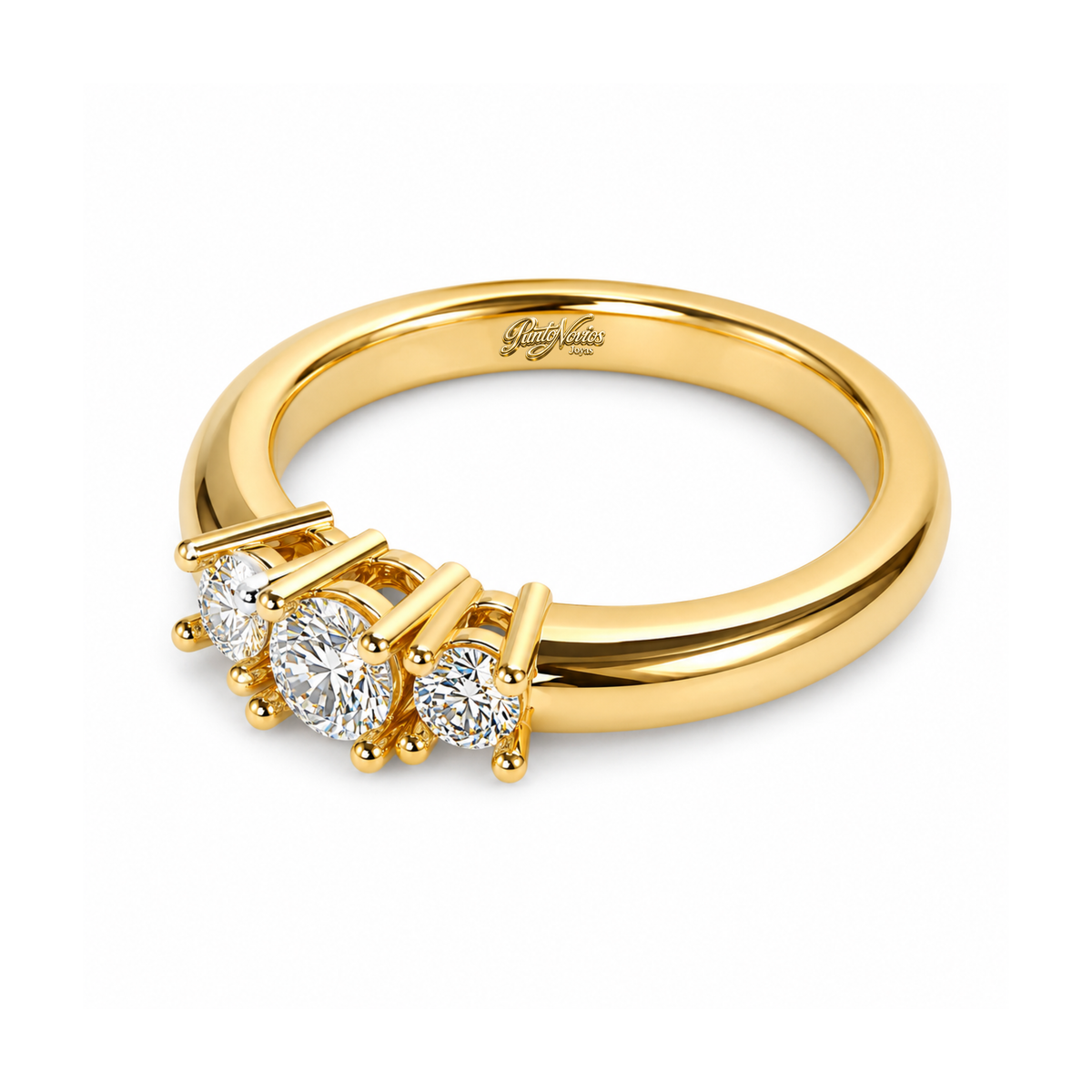Anillo de Compromiso Modelo Tanis Oro 18K