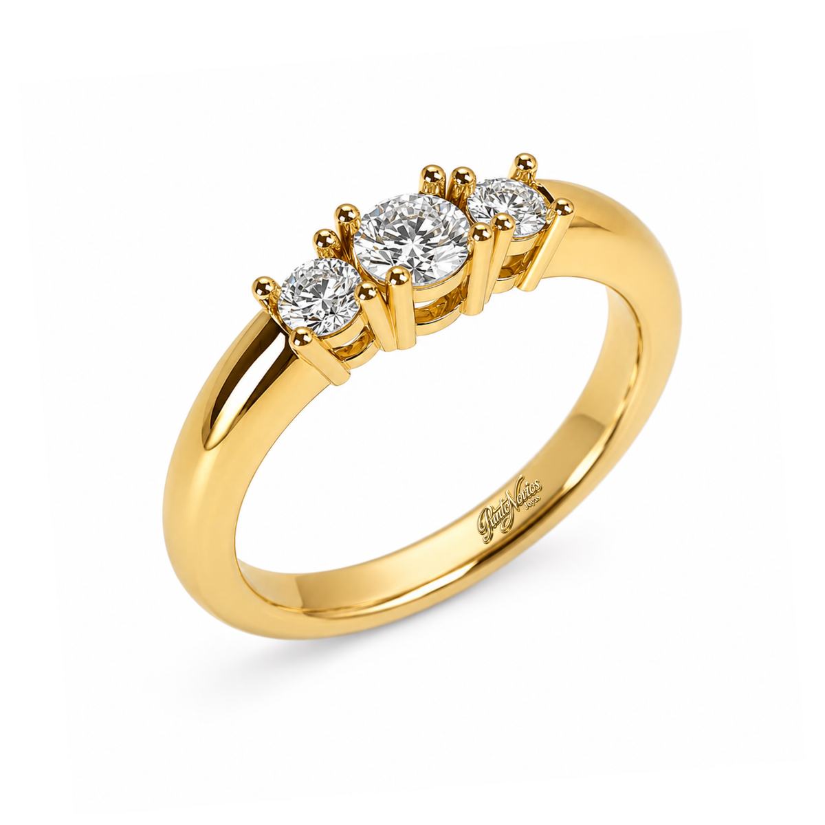 Anillo de Compromiso Modelo Tanis Oro 18K