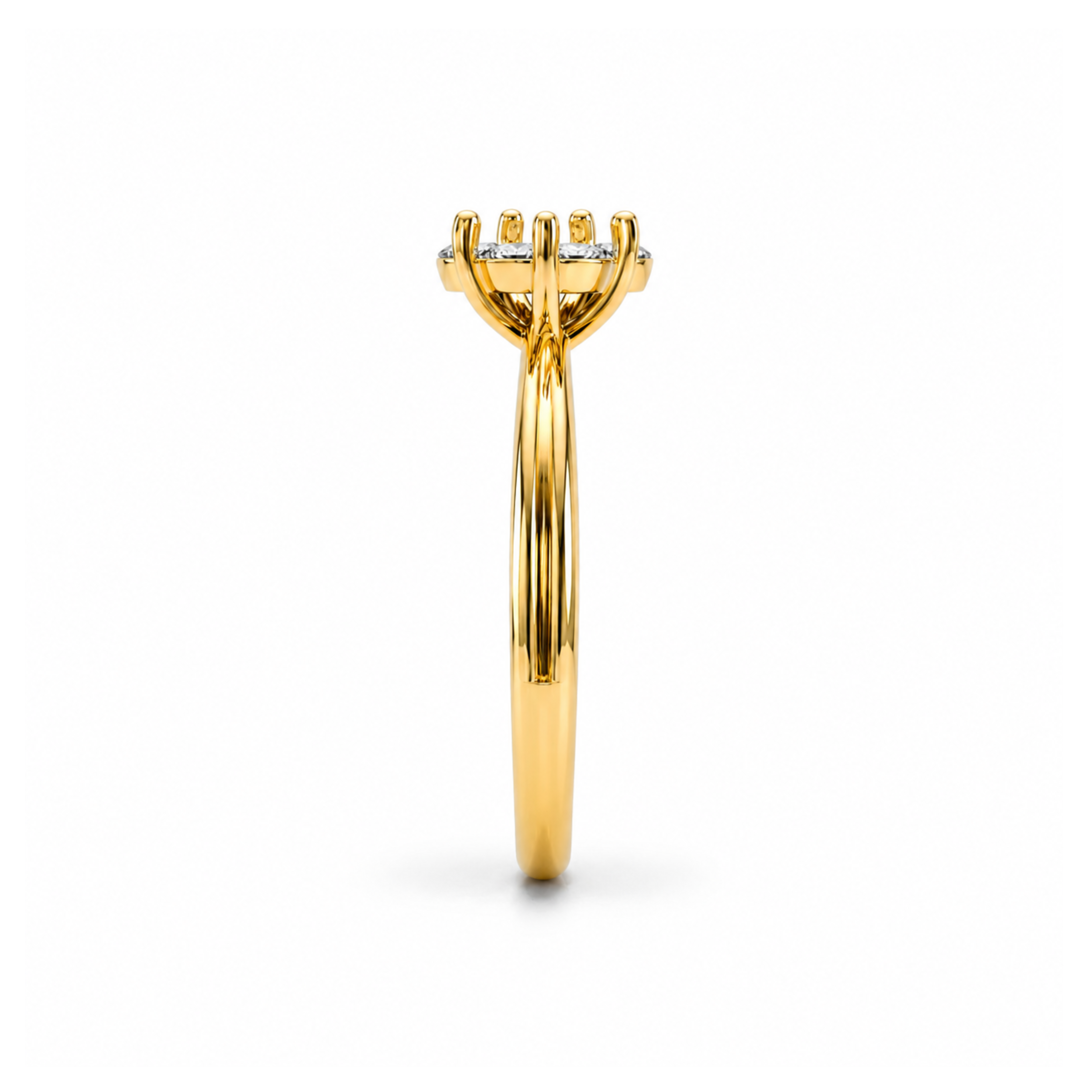 Anillo de Compromiso Modelo Tokio Oro 18K