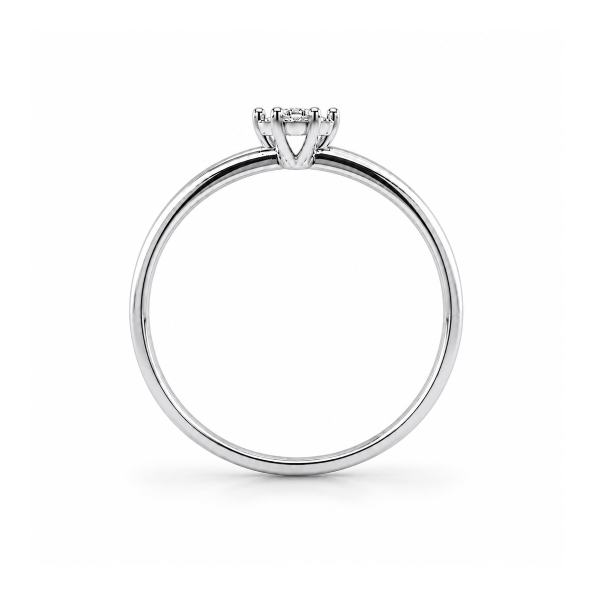 Anillo de Compromiso Modelo Tokio Oro 18K