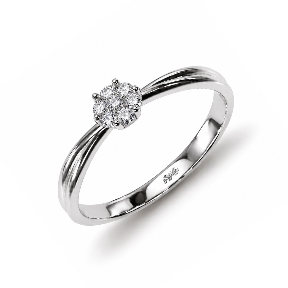 Anillo de Compromiso Modelo Tokio Oro 18K