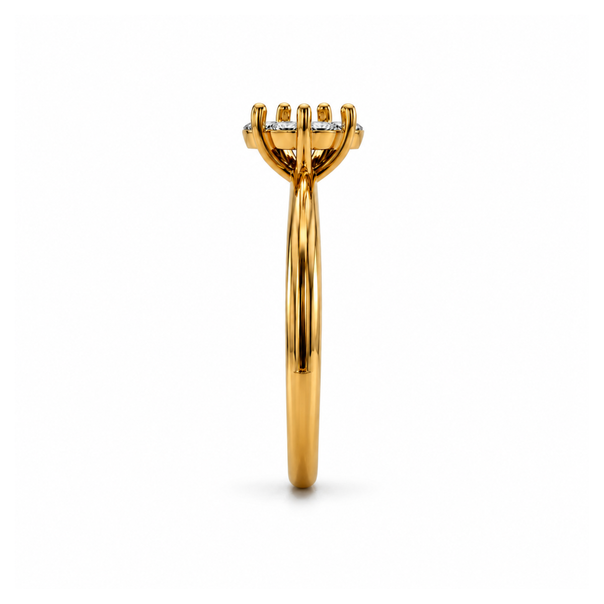 Anillo de Compromiso Modelo Tokio Oro 18K