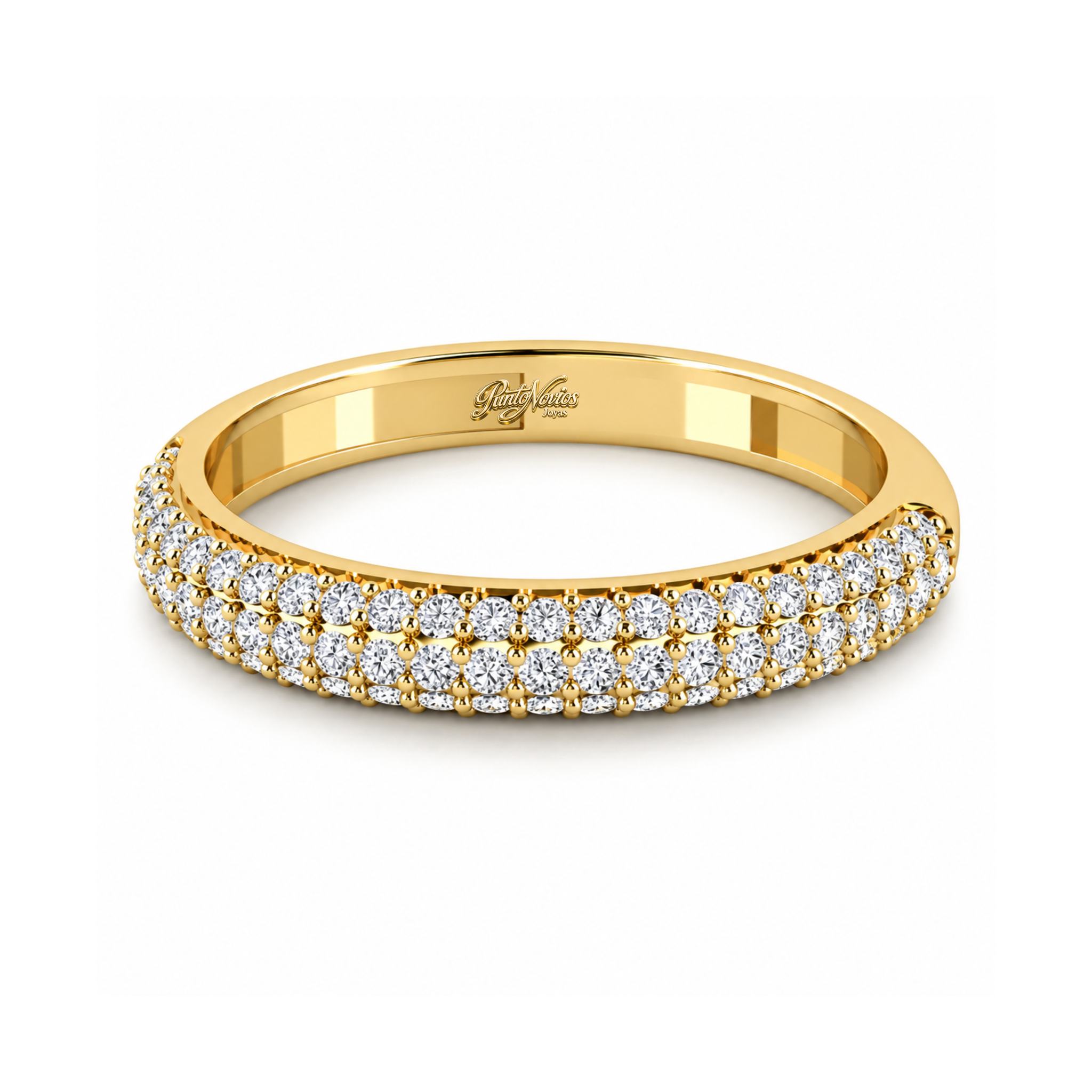Anillo de Compromiso Modelo Tours Oro 18K