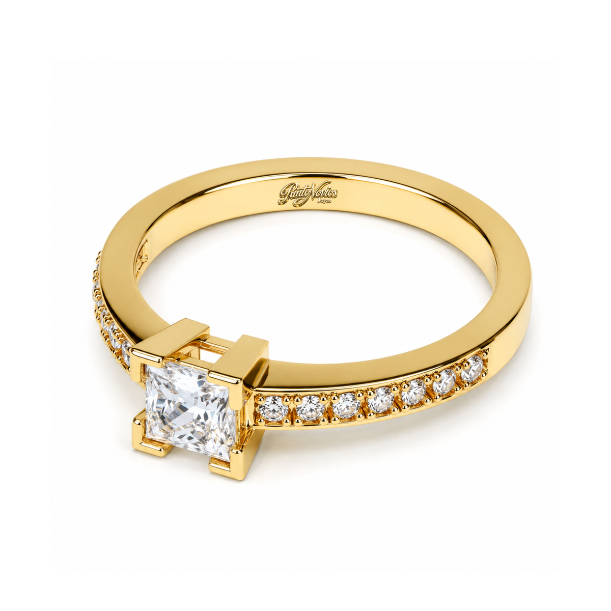Anillo de Compromiso Modelo York Oro 18K