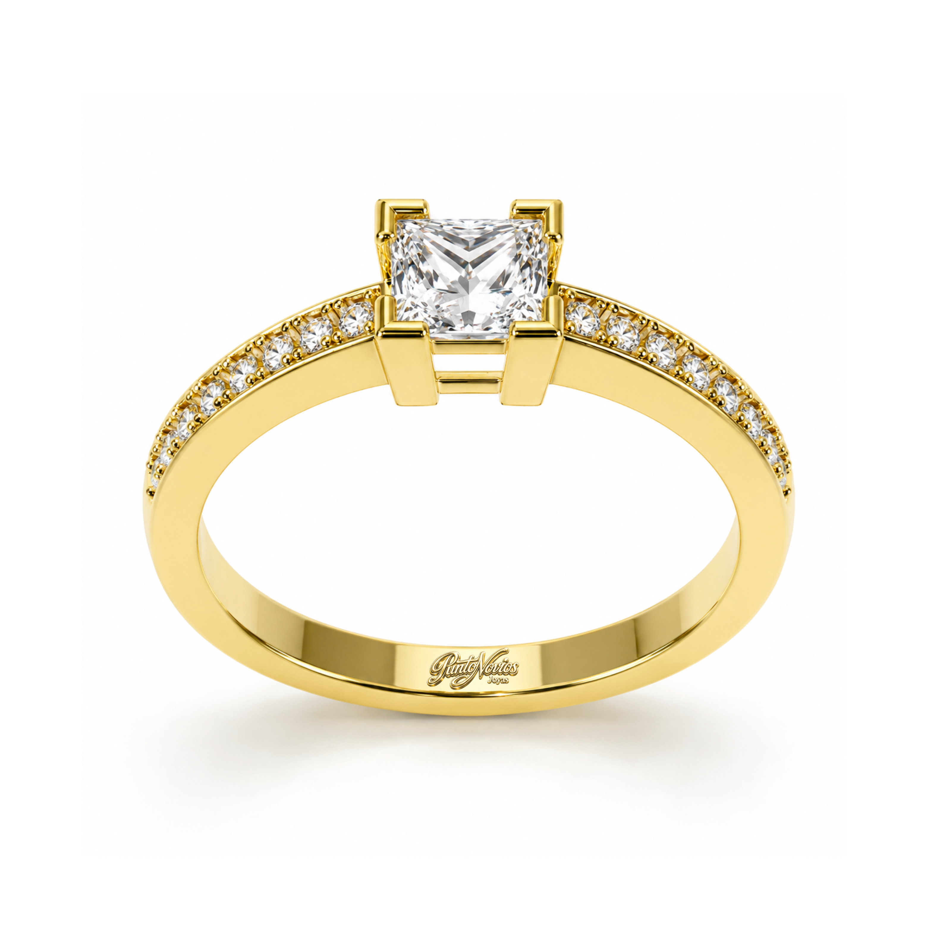 Anillo de Compromiso Modelo York Oro 18K