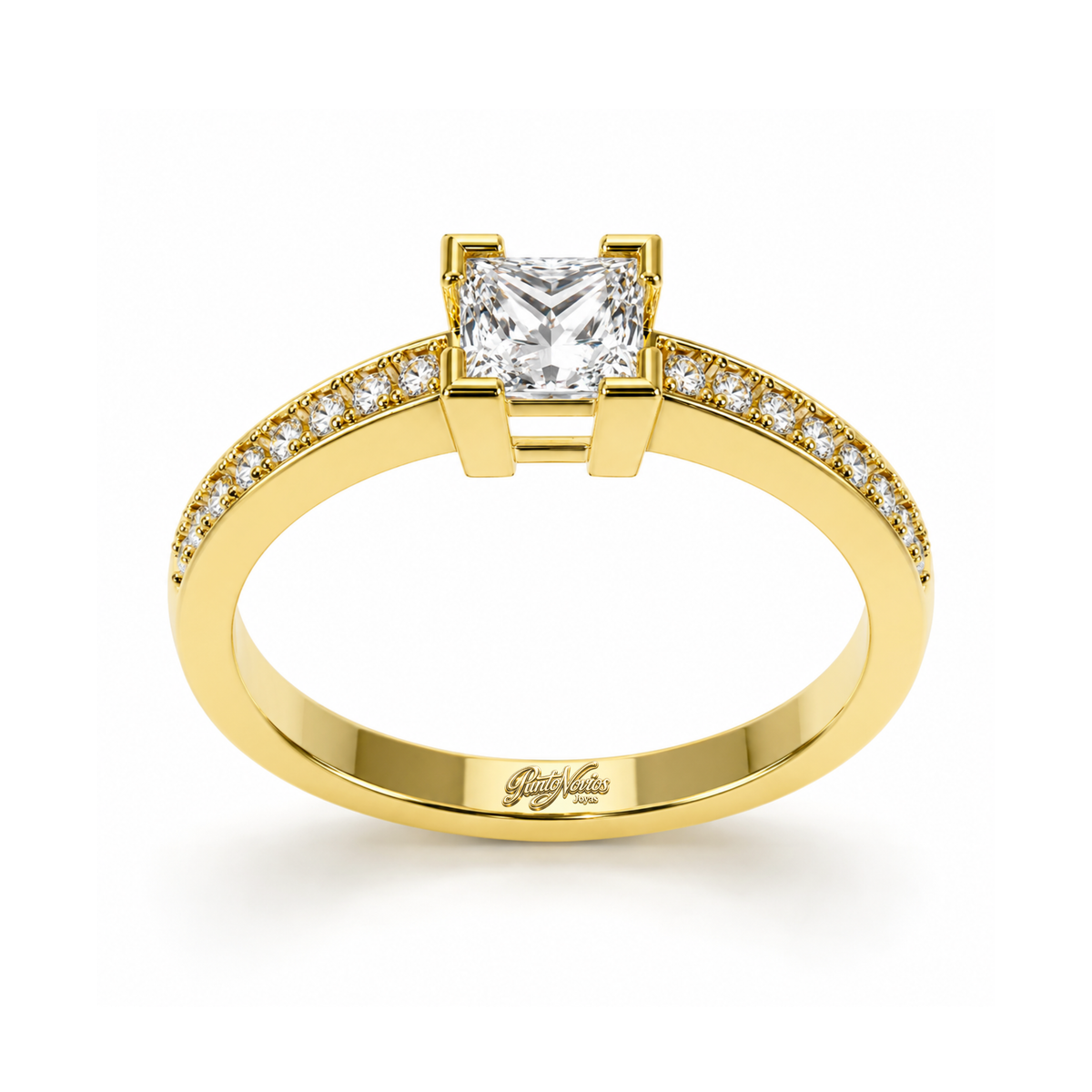 Anillo de Compromiso Modelo York Oro 18K