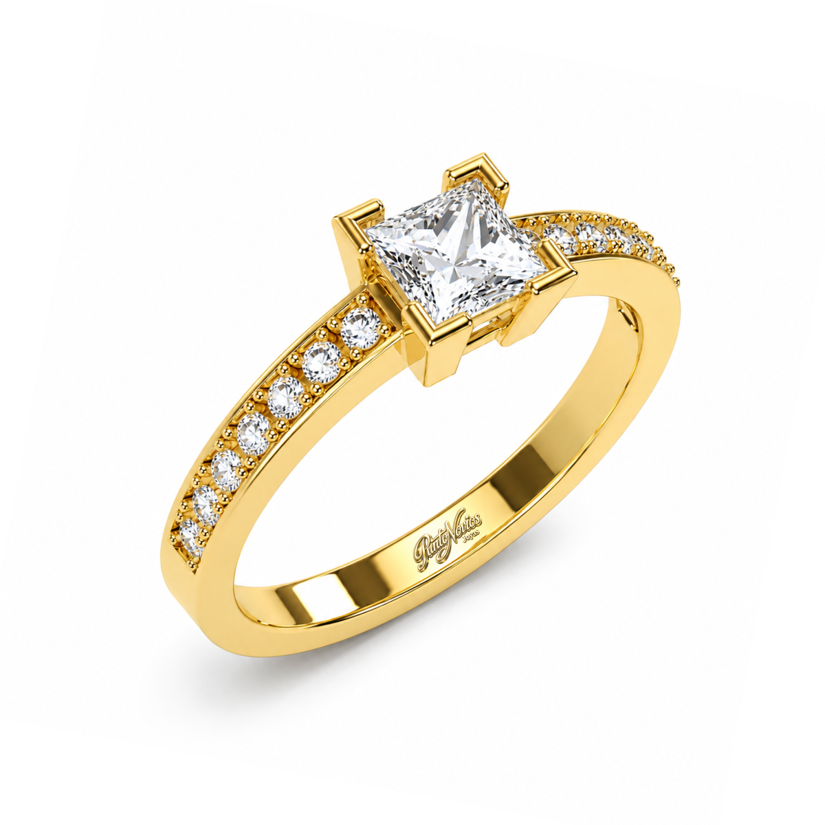 Anillo de Compromiso Modelo York Oro 18K