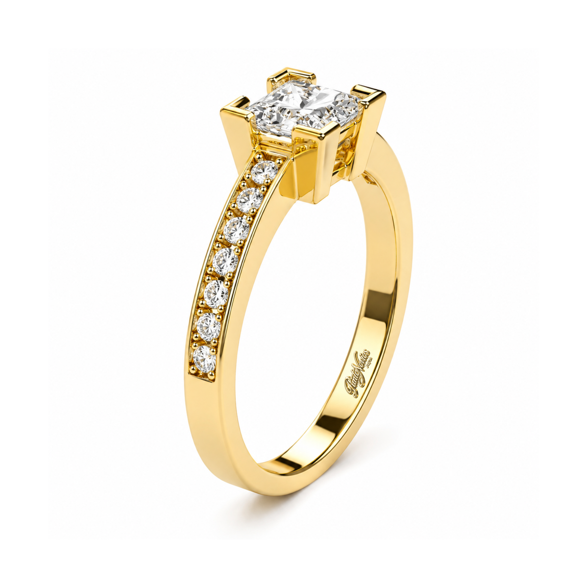 Anillo de Compromiso Modelo York Oro 18K