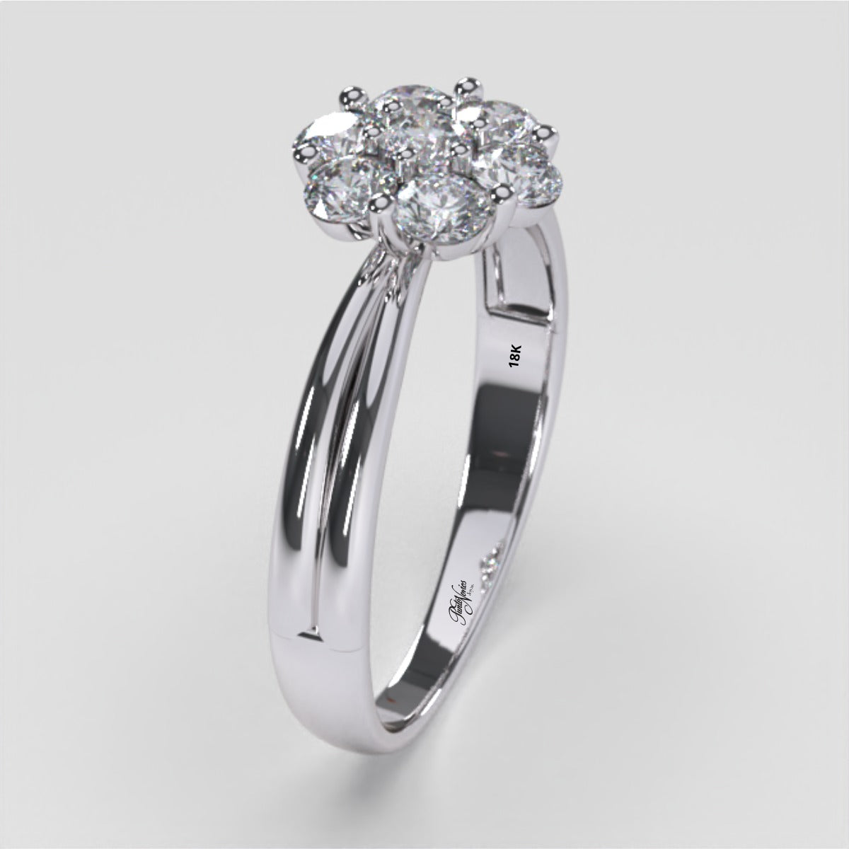 Anillo de Compromiso "Roma"