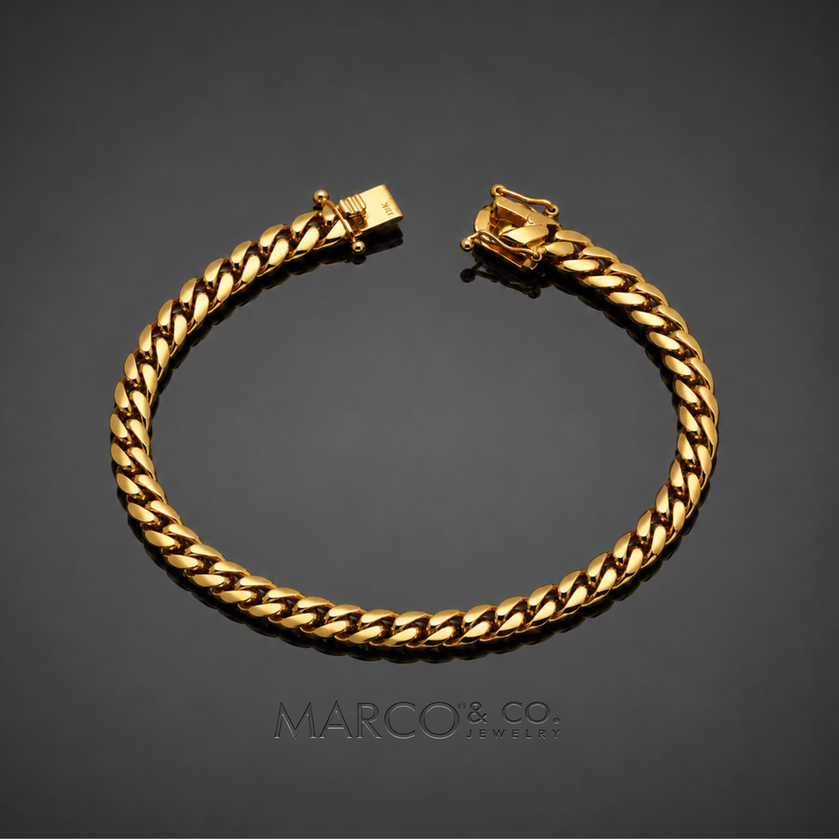 Pulsera Grumet o Tejido Cubana Oro 18K - 25g